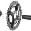 Praxis works zayante carbon m30 50 34z road crankset