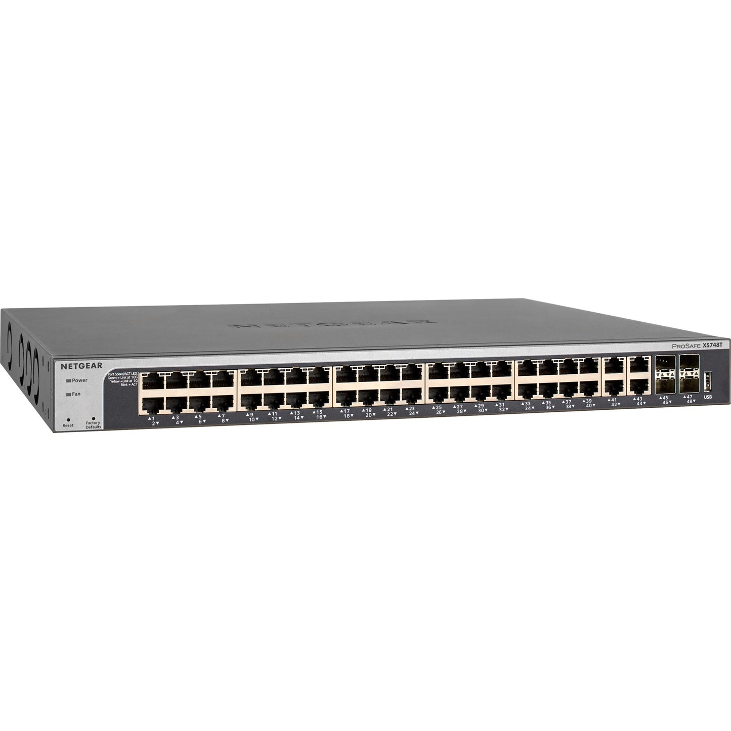 Netgear prosafe xs748t switch
