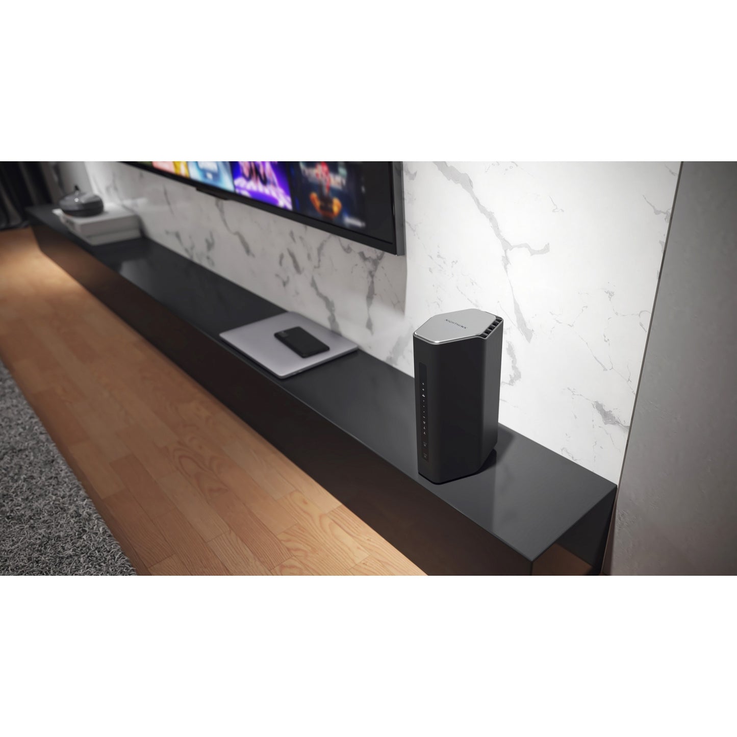 Netgear nighthawk wifi 7 router rs500 (zwart)