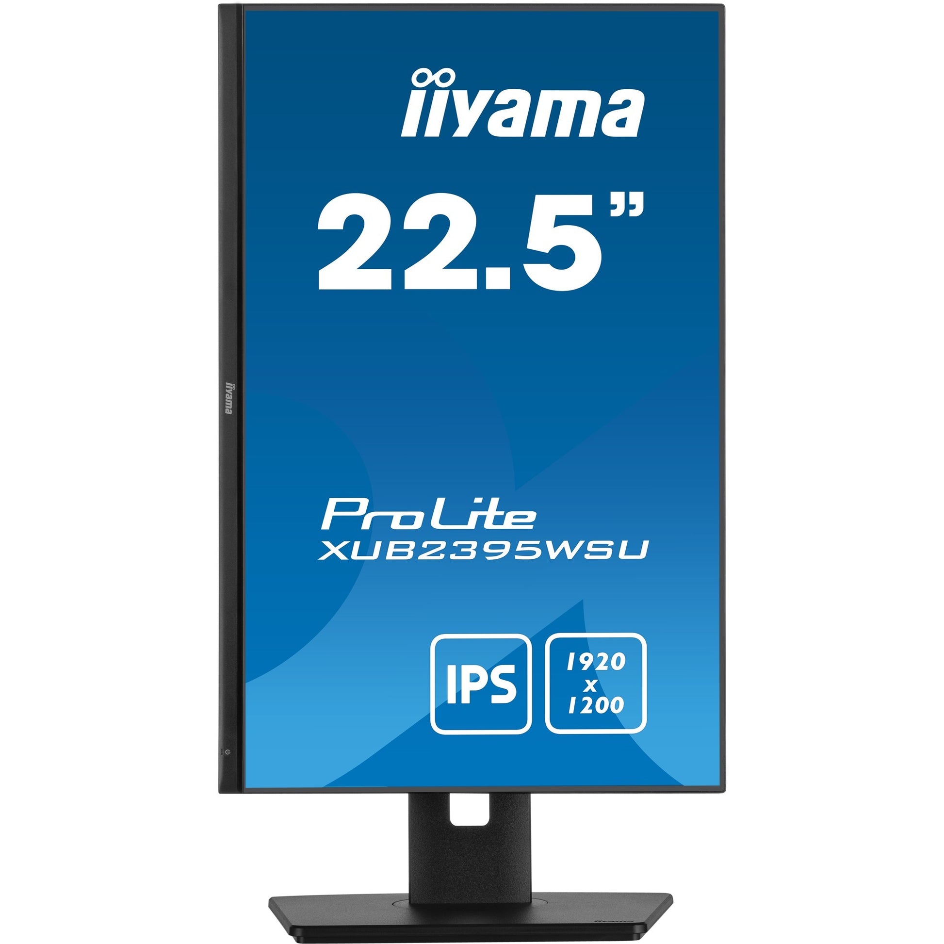 Iiyama prolite xub2395wsu-b5 22.5 monitor (zwart, hdmi, displayport, vga, 2x usb-a, usb-b)