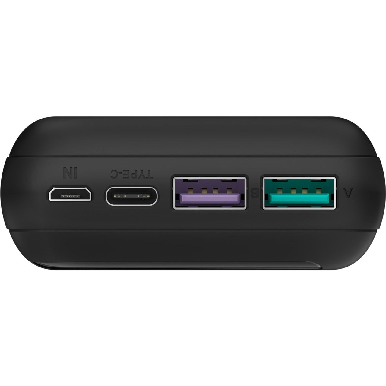 Goobay quick charge powerbank 20.000 mah - 74 wh (zwart, usb-c pd, qc 3.0)