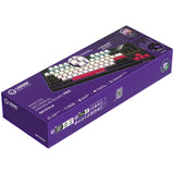 Lorgar kbp70tklw rgb mechanisch gaming toetsenbord (zwart, us lay-out (qwerty), logar toxic purple, 80% (tkl), rgb, hot-swappable, pbt double-shot, bluetooth | 2.4ghz | usb) - afbeelding 9