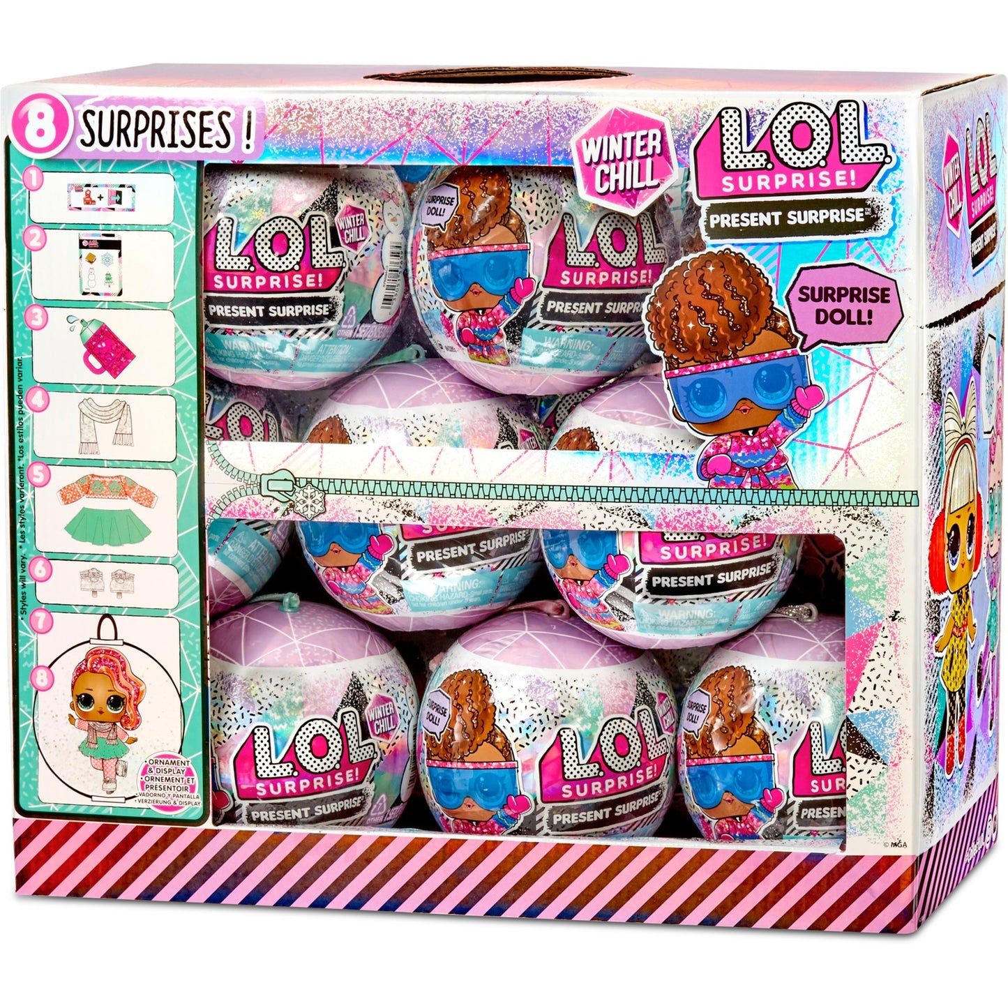 Mga entertainment l.o.l. surprise! present surpise winter chill pop