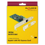 Delock pci express card > 1 x gigabit lan netwerkadapter - afbeelding 1