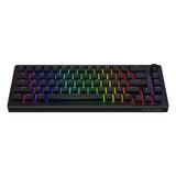 Hator skyfall wired rgb mechanisch gaming toetsenbord (zwart, us lay-out (qwerty), hator aurum sterling, 65%, rgb, double shot abs, hot-swap) - afbeelding 2