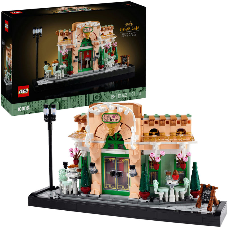 Lego icons - frans café constructiespeelgoed (10362)