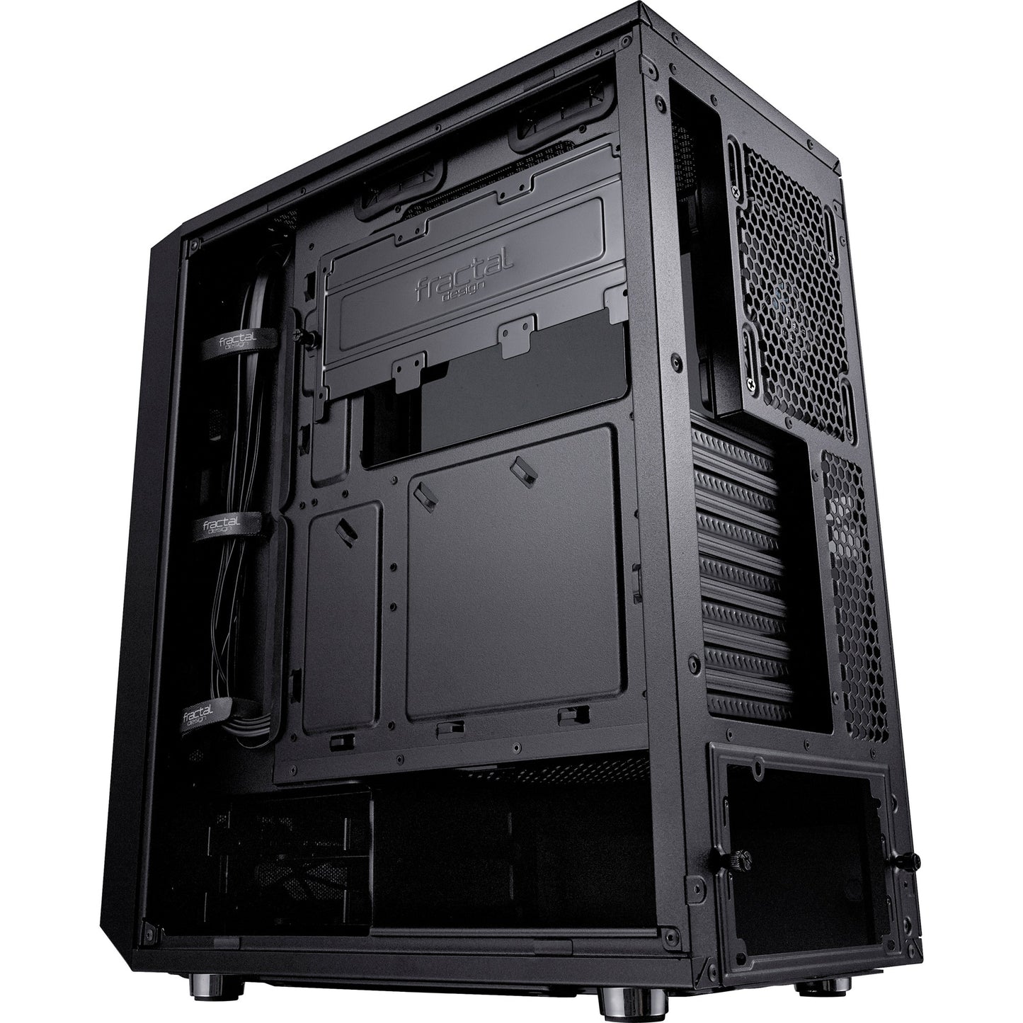 Fractal design meshify c midi tower behuizing (zwart | 2x usb-a | tempered glass)