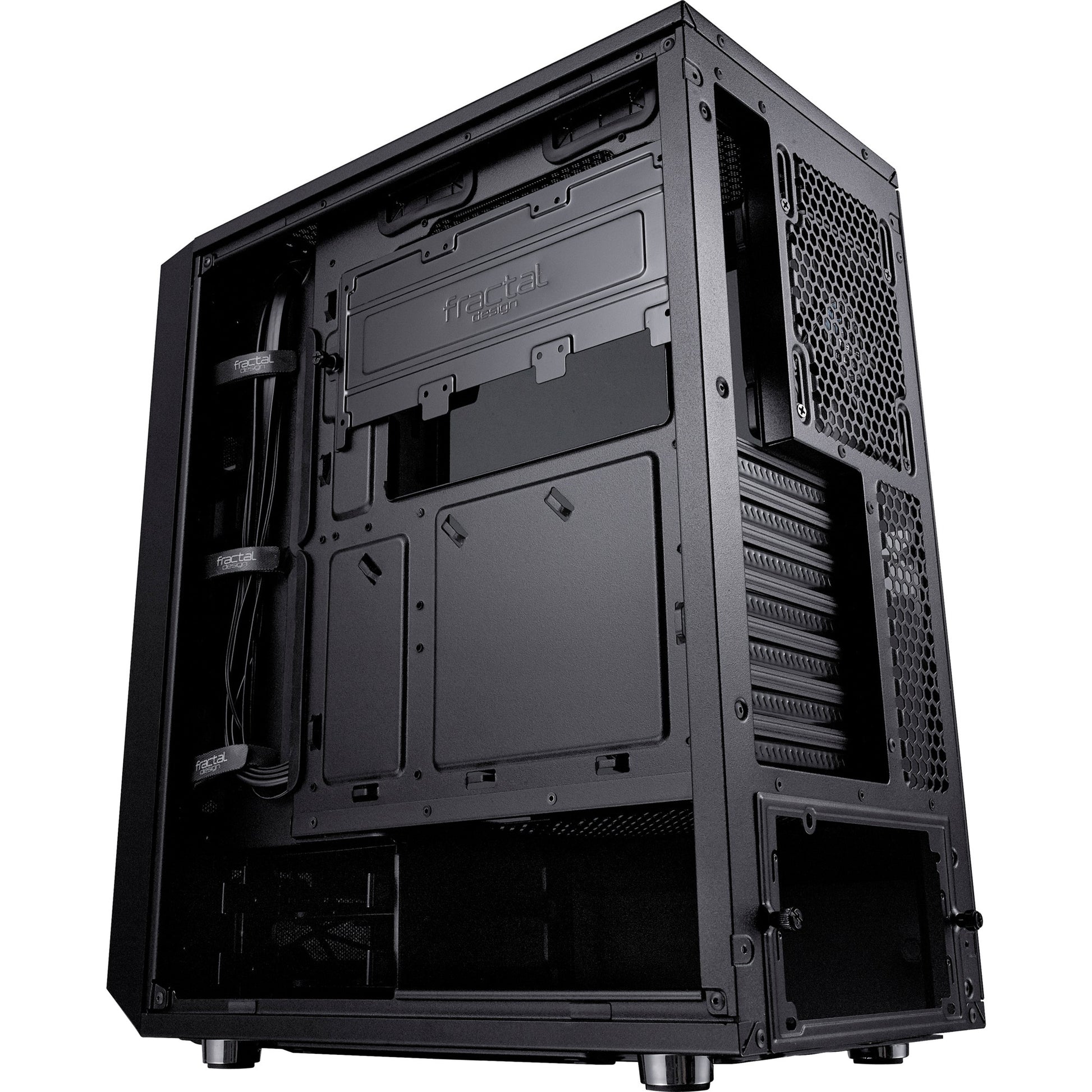 Fractal design meshify c midi tower behuizing (zwart | 2x usb-a | tempered glass)