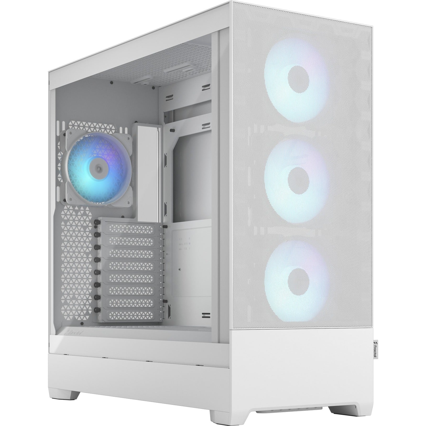 Fractal design pop xl air rgb big tower behuizing (wit | 2x usb-a | rgb | tempered glass)