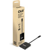Club 3d usb‑c (dp alt‑mode) naar 2x displayport hub (zwart)