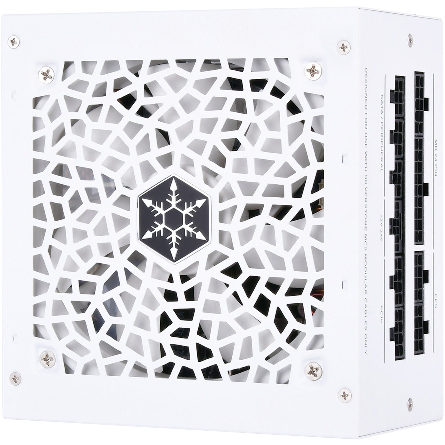 Silverstone sst-da850r-gma-www modulaire 850 watt voeding (wit, 4x pcie)