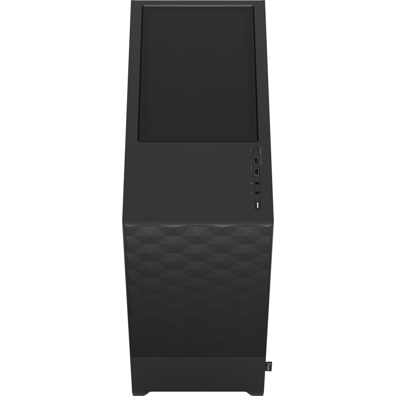 Fractal design pop air midi tower behuizing (zwart | 2x usb-a | tempered glass)