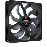 Noctua nf-a14x25 g2 pwm chromax.black case fan (zwart, 140 x 140 x 25 mm) - afbeelding 1