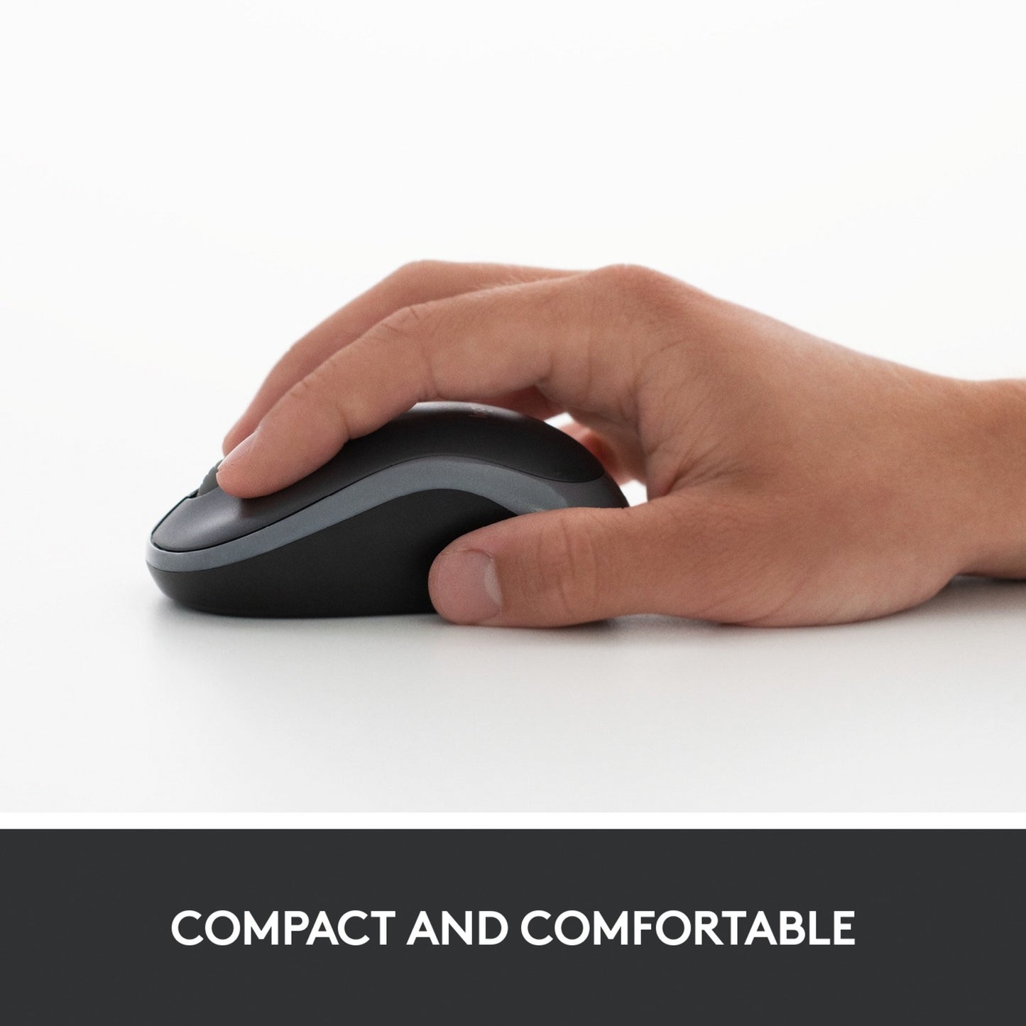 Logitech wireless mouse m185 (blauw, retail)