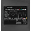 Thermaltake toughpower gf3 argb gen 5 eu modulaire 750 watt voeding (zwart, 4x pcie)