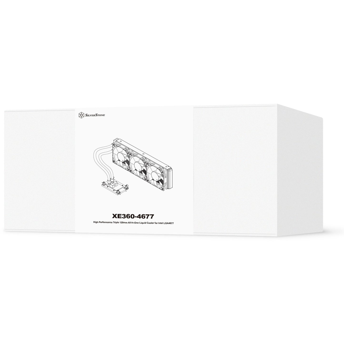 Silverstone xe360-4677 waterkoeling (zwart, 4 pin pwm)