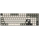 Iqunix f97 hitchhiker wireless mechanical keyboard (grijs, us lay-out (qwerty), cherry mx brown, 96%, rgb leds, hot-swappable, pbt, 2.4ghz | bluetooth 5.1 | usb-c)