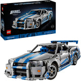 Lego ® technic 2 fast 2 furious nissan skyline gt-r (r34) auto - 42210 - afbeelding 1
