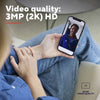 Trust doorcam-3000 slimme wifi deurbelcamera (wit zwart, 2.4 ghz wifi)