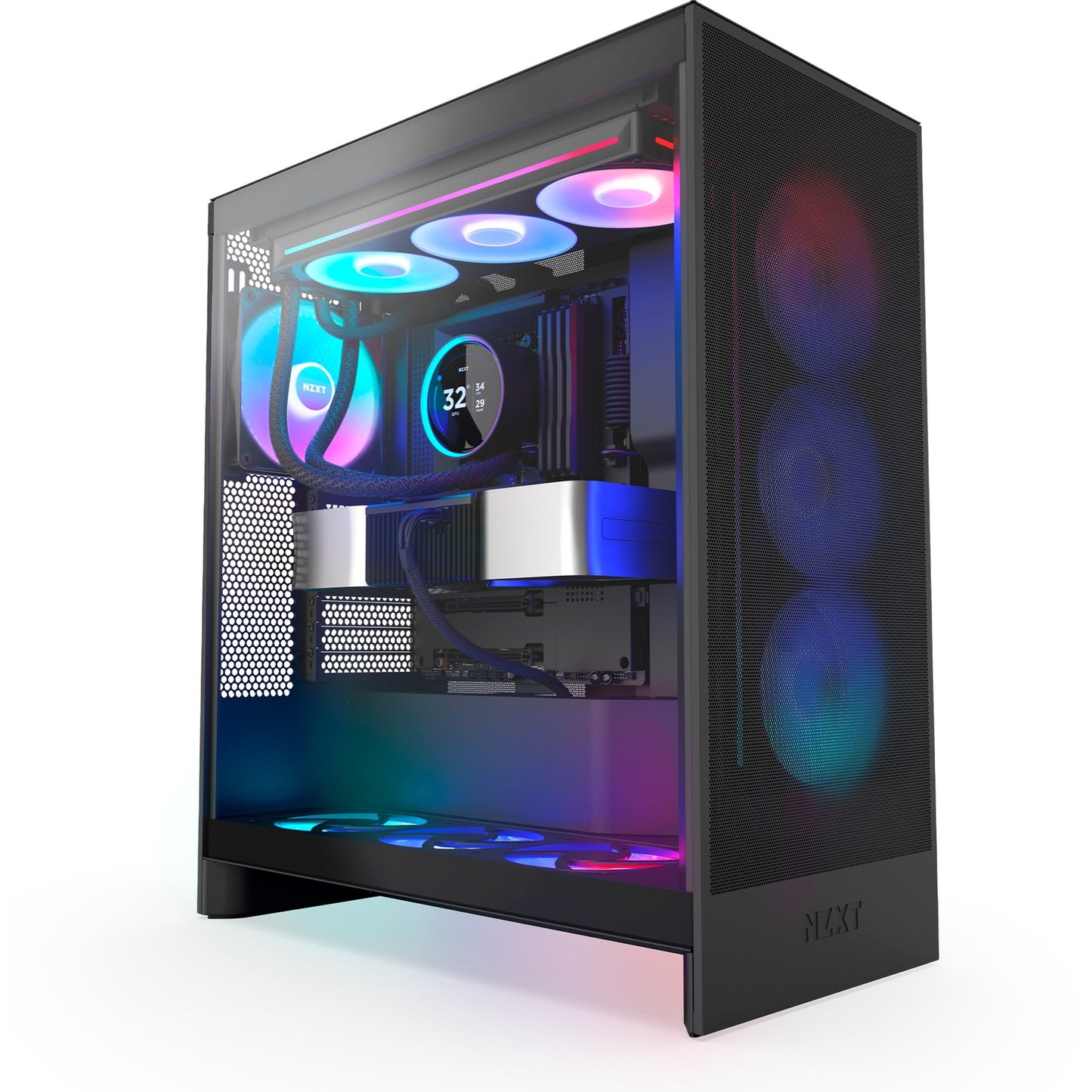 Nzxt kraken elite 360 rgb waterkoeling (zwart)