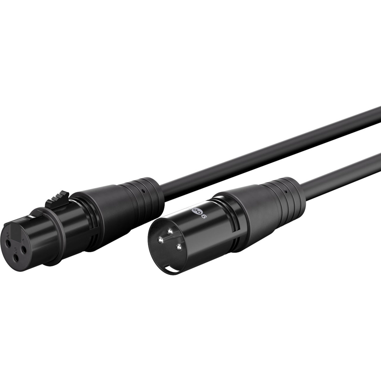 Goobay xlr-aansluitkabel (zwart, 20 meter)