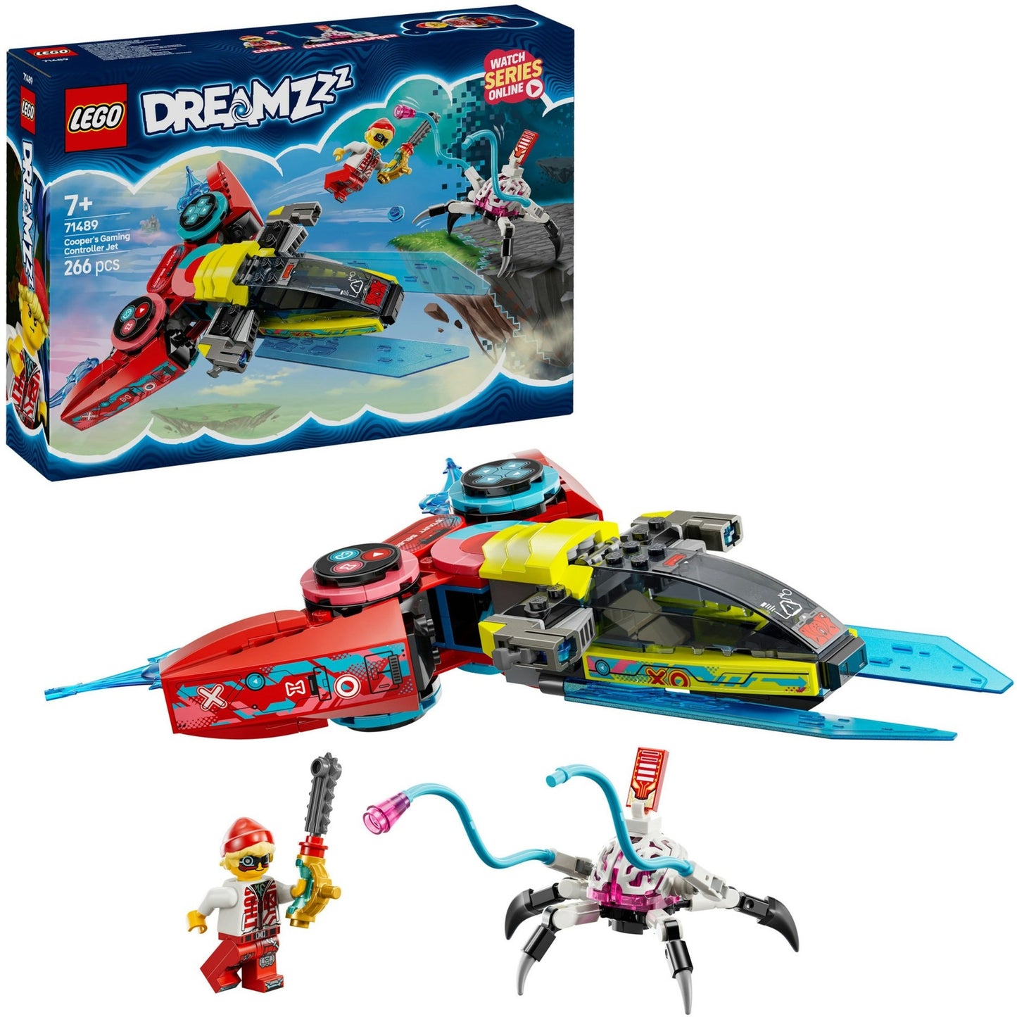 Lego dreamzzz - coopers controllervliegtuig constructiespeelgoed (71489)