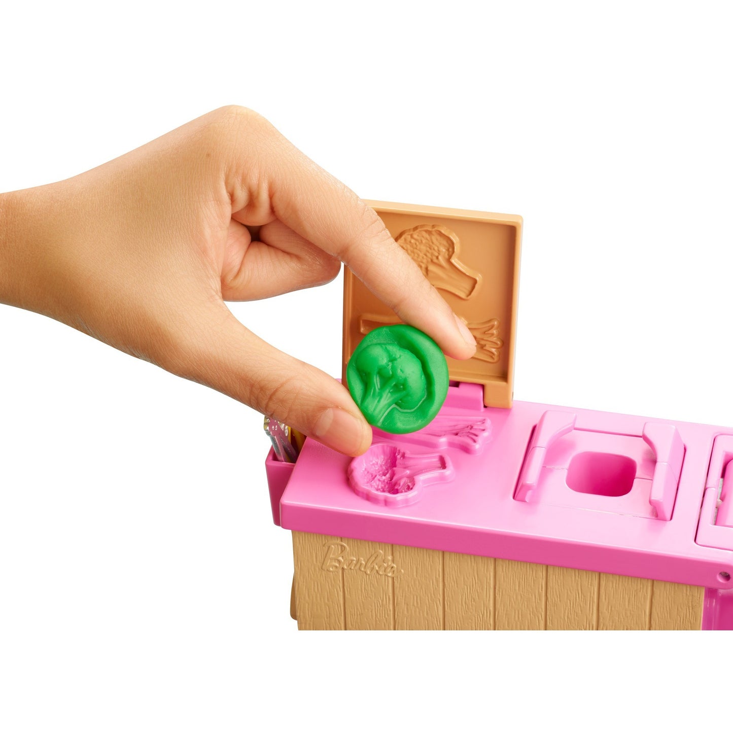 Barbie noodle bar speelset en pop