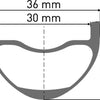 Dt swiss xmc 1200 spline® 30 27.5 cl boost rearwheel