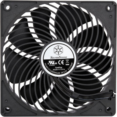 Silverstone air penetrator 120i pro case fan (zwart, 120 x 120 x 25 mm, pwm)