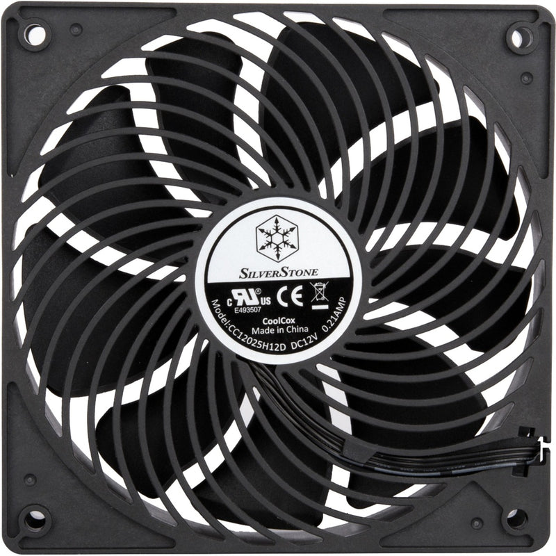 Silverstone air penetrator 120i pro case fan (zwart, 120 x 120 x 25 mm, pwm)