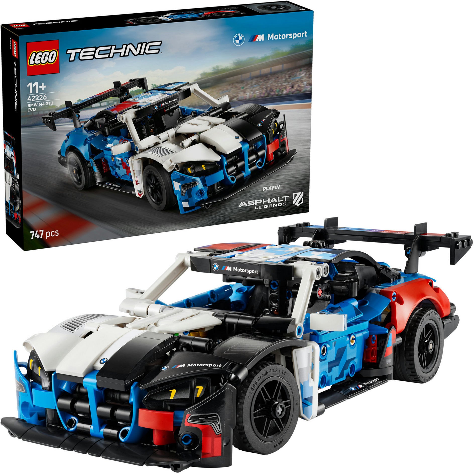 Lego technic 42226 bmw m4 gt3 evo racewagen