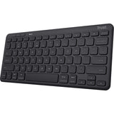 Trust lyra compact draadloos toetsenbord (zwart, us lay-out (qwerty), scissor switches, 65%, 2,4 ghz usb, bluetooth) - afbeelding 1