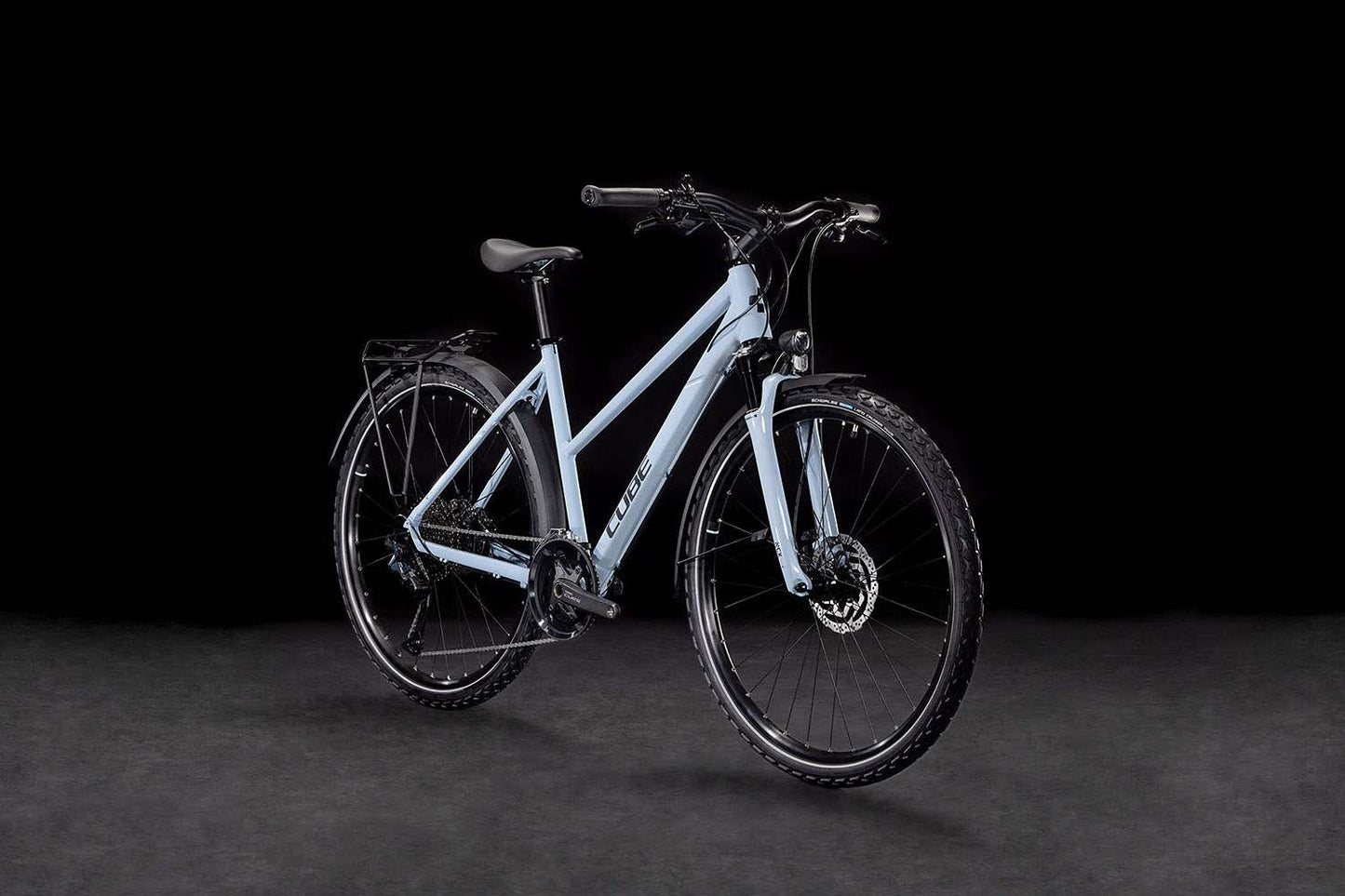 Cube nature exc allroad lady pigeonblue´n´black