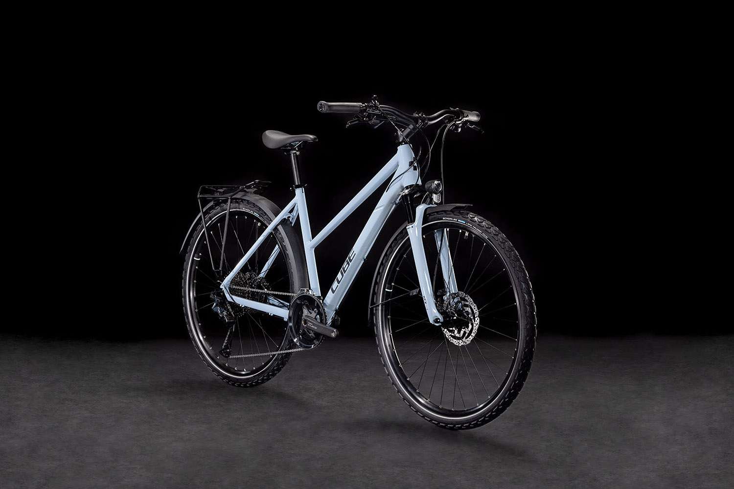 Cube nature exc allroad lady pigeonblue´n´black