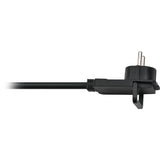 Brennenstuhl comfort-line plus, 4-voudig stekkerdoos (zwart, met platte stekker, 2m h05vv-f 3g1,5) - afbeelding 3