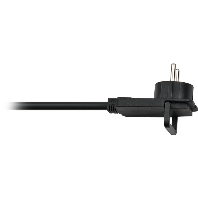 Brennenstuhl comfort-line plus, 4-voudig stekkerdoos (zwart, met platte stekker, 2m h05vv-f 3g1,5)