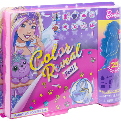 Barbie color reveal - fantasy fashion fee pop