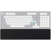 Keychron silicone palm rest voor q12 q5 pro q5 max q5 he l3 polssteun (zwart)