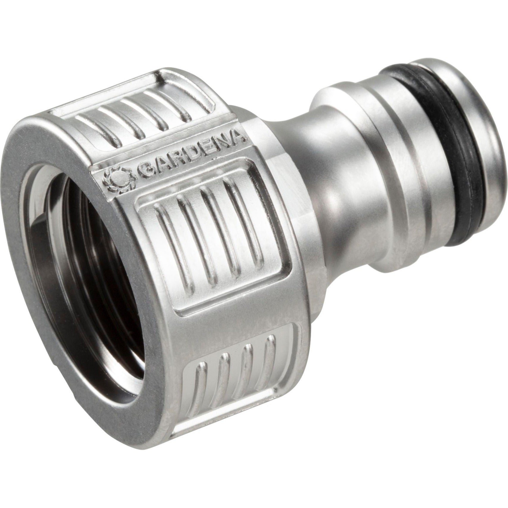 Gardena premium kraanstuk 21 mm (g 1 2 ) (zilver, 18240-20)
