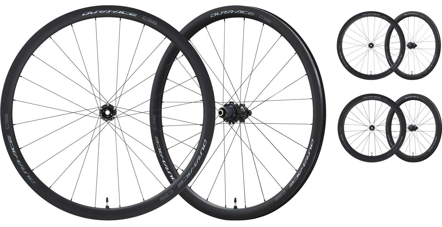 Shimano wh-r9270-c36-tl dura-ace center lock disc carbon wheelset