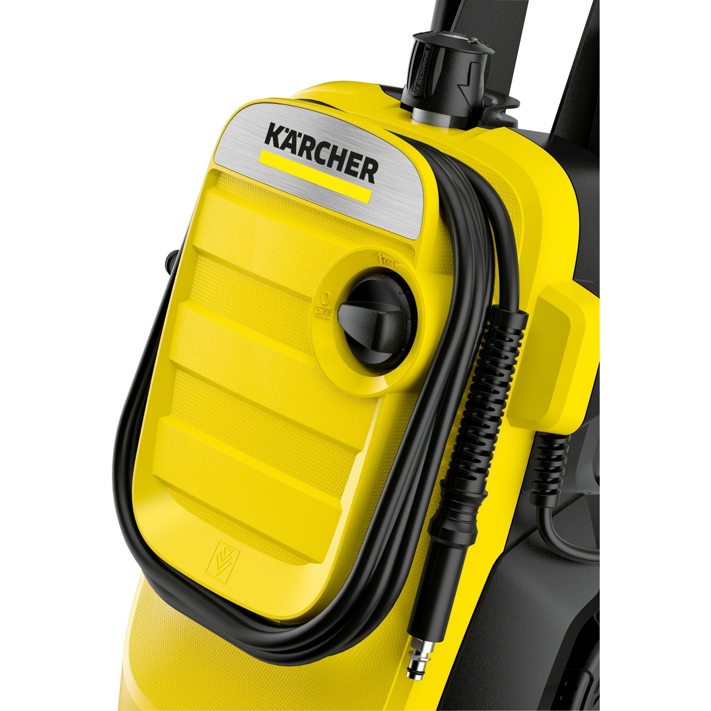 Kärcher k 4 compact hogedrukreiniger (geel zwart)