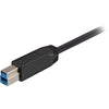 Sharkoon usb-a 3.0 > usb-b kabel (zwart, 5 meter)