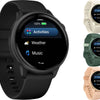Garmin vivoactive® 6 - gps fitness smartwatch | bone lunargold aluminium