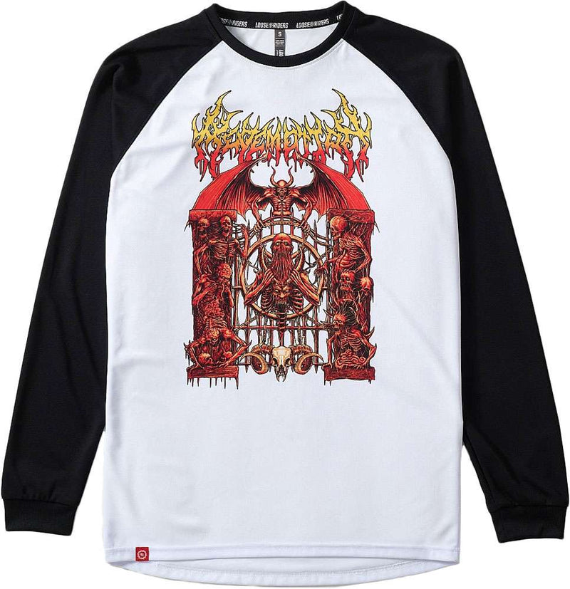 Loose riders judgement day - mtb long sleeve jersey