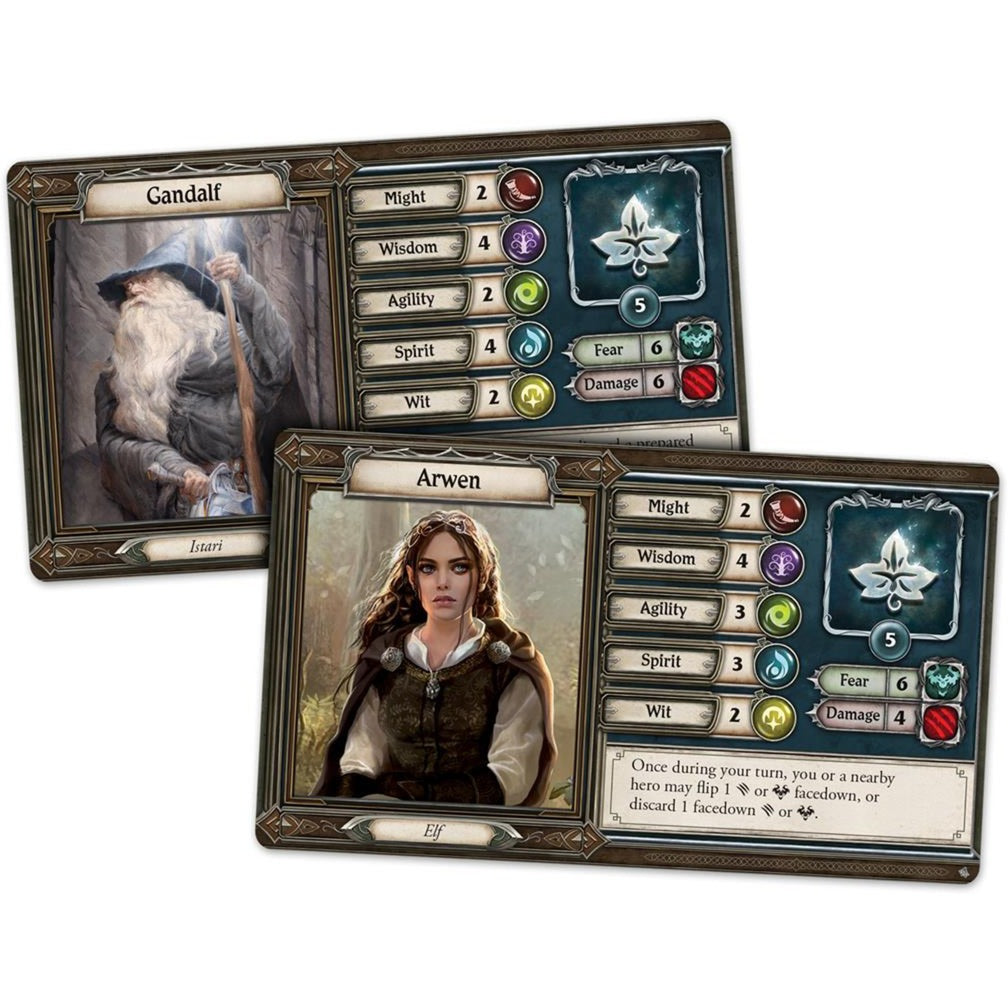 Asmodee the lord of the rings: journeys in middle earth - shadowed paths bordspel (engels, uitbreiding, 1 - 5 spelers, 60 minuten, vanaf 14 jaar)