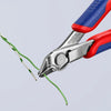Knipex 78 13 125 electronic super knips® precisietang 125mm met draadklem | inox