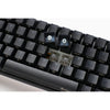Ducky one 3 classic mini rgb mechanisch toetsenbord (zwart, us lay-out (qwerty), cherry mx silent red, 60%, rgb led, double-shot pbt, hot-swappable, quack mechanics)