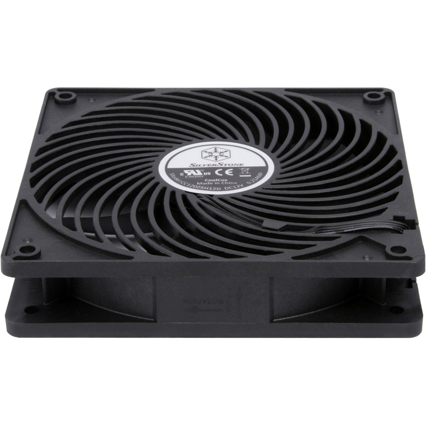 Silverstone air penetrator 120i pro case fan (zwart, 120 x 120 x 25 mm, pwm)