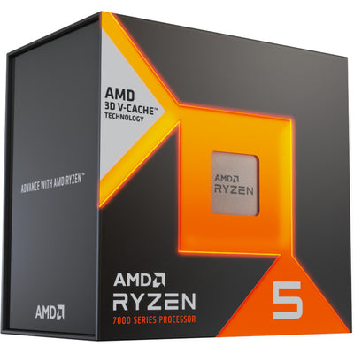 Amd ryzen 5 7500x3d, 4.0 ghz (4.5 ghz turbo boost) socket am5 processor (unlocked, boxed)
