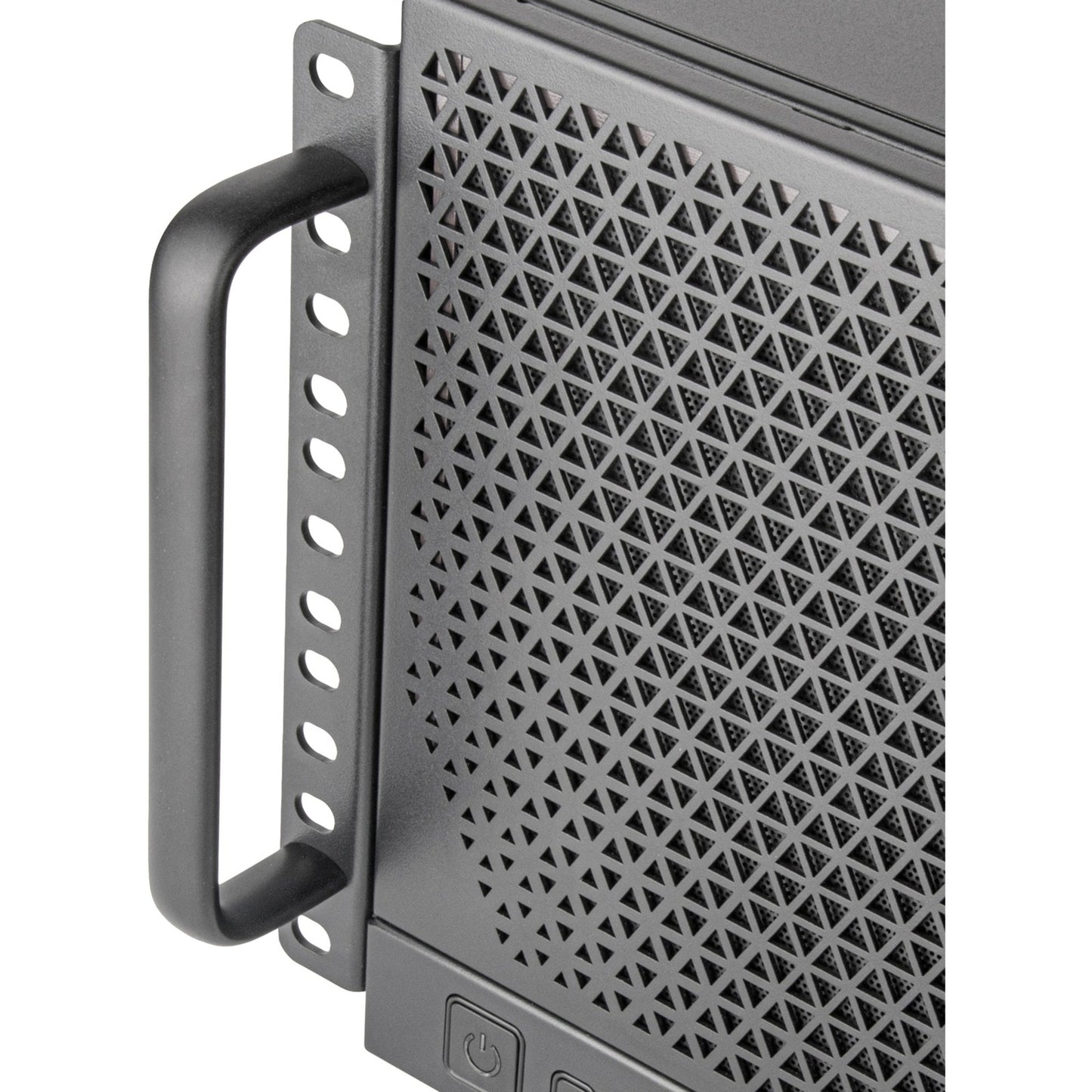 Silverstone rm51 rack behuizing (zwart | 5u | 2x usb-a | 1x usb-c)